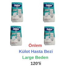 Önlem - Külot Yaşlı Yetişkin Hasta Bezi Large Beden 120'li L