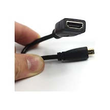 5139 Micro Mikro Hdmi Çevirici Dönüştürücü Adaptör Kablosu 15cm