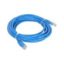 CAT 6 rj 45 ethernet kablosu internet ağ kablosu mavi 10 m