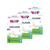 Hipp Organik 1 Keçi Sütü Bazlı Bebek Sütü 400 Gr 3 Adet
