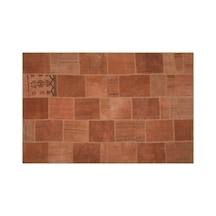 El Dokuması Patchwork Vintage Yün-pamuk Renkli Halı 22431 198 X 301 Cm Çok Renkli