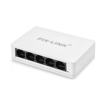 Gigabit Ethernet Switch 5 Port - Beyaz Lv-gs05