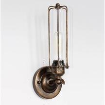 Rsylight Retro Metal Dekoratif Rustik Eskitme Patinalı Mafsallı D Eskitme