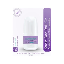 Doğal Kadın Deo Roll On 24 Saat Etkili Terleme Önleyici Ter Kokusuna Karşı Koruma Ferahlık 50 Ml