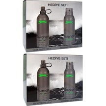 Slazenger Active Sport Erkek Parfüm Yeşil EDT 125 ML + Deodorant 2 x 150 ML