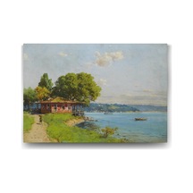 Ayrex Hoca Ali Rıza - İstanbul Tablosu - 60x40cm