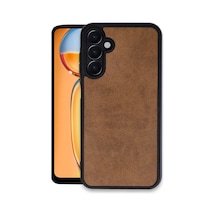 Newface - 232 - Samsung Galaxy A05s Kılıf Aras Deri Kapak - Csmo-tex - - Taba