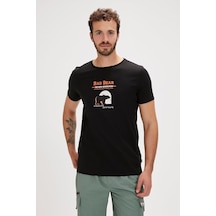 Bad Bear Derek T-shırt Nıght Erkek Tişört Siyah S-xxl 001