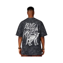 Tasarım Bring Me The Horizon Müzik Grubu Sırt Baskılı Unisex Over Siyah