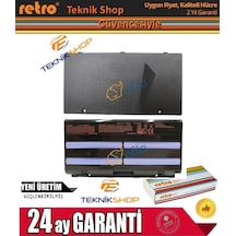 Monster Uyumlu Abra A5 V5.1.2 15.6 Notebook Bataryası - Pili (Retro)