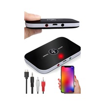 2 İn 1 Bluetooth Alıcı Ve Verici Aux Ses Adaptörü Tv Pc Araç İçi Kablosuz Receiver Dönüştürücü