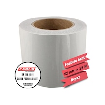 Carub Fosforlu Bant Beyaz 9,2 Cm X 25 Mt