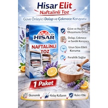 Hisar Elit Naftalinli Toz Güve Önleyici Dolap Ve Çekmece Koruyucu 1 Adet