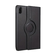 Newface Huawei Honor Pad X8a Kılıf 360 Tablet Deri Kılıf Semeglbl - 66 - Siyah