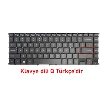 Samsung Uyumlu Notebook 9 Pro Np940x5m-x02us Klavye Işıklı Siyah