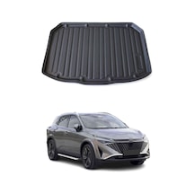 Nissan Qashqai 2022+ Uyumlu Araca Özel Kauçuk Tpe Bagaj Havuzu Siyah Rafsız Alt Kademe İçin