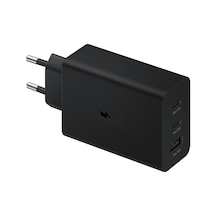 Samsung Uyumlu Trio 65 Watt Hızlı Şarj Adaptörü, 3 Çıkışlı, 1xtype-c 65w