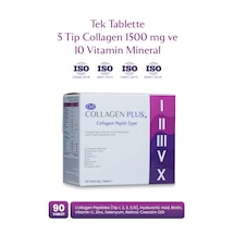Opticollagen Plus 5 Tip Collagen 1500 Mg 90 Tablet