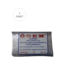 Jenerik Bakkaliye Naylon Torba Üçlük 26x45 Cm 1 Kg 1 Paket Takriben 135 Adet