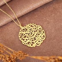Dkmn Gümüş Nazar Duası 925 Ayar Gümüş Kolye