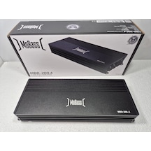 Mobass 4 Kanal Amfi 4 X 200 Rms Ses Ve Bass Amfisi Mobass Mbd-200.4 Oto Anfi