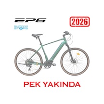 Carraro E-sportive X Pro Di2 Elektrikli Şehir Bisikleti Yeşil Turkuaz M/48cm Siyah