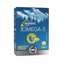 Bork Pure Omega-3 30 Softjel Yüksek Emilimli Balık Yağı, Epa & Dha İçeren Takviye Edici Gıda