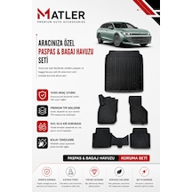 Volkswagen Passat B9 2024 Model 4d Ekstra Havuzlu Paspas Ve Bagaj Havuzu Set