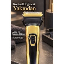 Saç Sakal Kesme Makinesi Ayarlanabilir Tarak Başlıklı