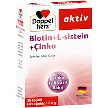 Doppelherz Biotin L-Sistein Çinko 30 Kapsül