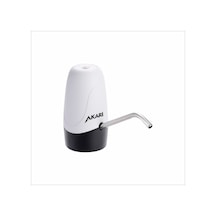 AKARI Damacana Su Pompası Usb Şarj Girişli Beyaz