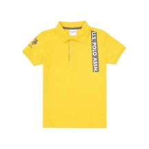 U.S. Polo Assn. Erkek Çocuk Polo Yaka Koyu Sarı Tişört SARI