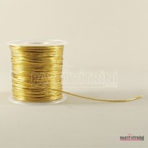 Altın Renk Monofil Sim Kurdela 03 Mm. 50 Metre 6