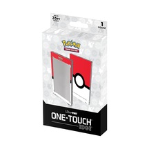 Ultra Pro - Tekli 35 Pt Tek Dokunmatik Kenar - Pokémon İçin Poké Ball Baskılı Manyetik Kart Tut