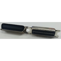 Centronics Konnektör - 36 Pin - Erkek - Beyaz