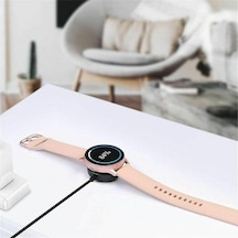 Samsung Galaxy Watch 7 İle Uyumlu 1 Metre Usb Şarj Kablosu Ve Adaptörü, Type-a Bağlantılı Akıllı Saat Şarj Cihazı Çok Renkli