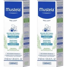 Mustela Soothing Chest Rub 40 Ml 2 Adet