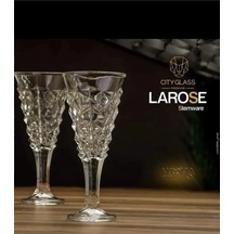 Çeyizci Çarşı Almarandı La Rose 6 Parca Kokteyl Bardagı Seffaf