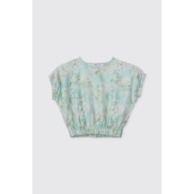 Panço Kız Çocuk Mint Bluz 2611gk57023 Yeşil