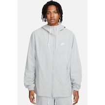 Nike Club Woven Men's Full Zip Jacket Erkek Dokuma Spor Ceket Gri