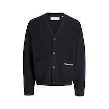 Jack & Jones Jornorrebro Knıt Cardıgan Ln Siyah