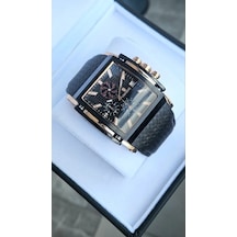 Raymond Erkek Kol Saati Yeni Rym-8309-r194 Deri Kordon Siyah