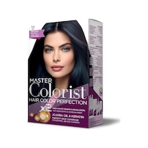 Master Colorist Set Saç Boyası 1.1 Mavi Siyah