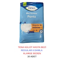 Tena Külot Hasta Bezi Regular 6 Damla Xlarge Beden - 30 Adet XL