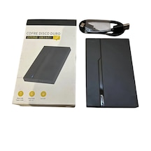 Externo 2.5 İnç Usb 3.0 Sata Harddisk Ssd Hdd Kutusu İnce Siyah Sürgülü Kapak