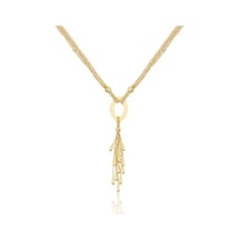 Diamond Line-Gülaylar - Sarı Altın 14 Ayar Taşsız Klasik Kolye N11.25305