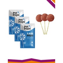 Lollipops Tavuk Ciğeri Yabanmersini 3'lü Kedi Köpek Ödül Lolipopu