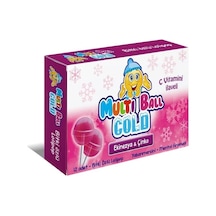 Multi Ball Cold Çocuklar İçin Pastil Lolipop