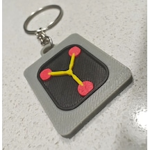 Back To The Future Capacitor Anahtarlık