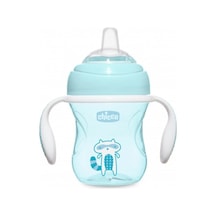 Chicco Yumuşak Uçlu Geçiş Bardağı 4 Ay+ Kız Mavi